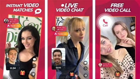 stranger video chatting.